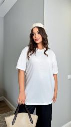 Футболка жіноча біла 126 (6XL)