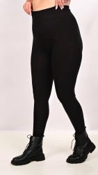 Лосини жіночі чорні (р.-52-56) 931-2