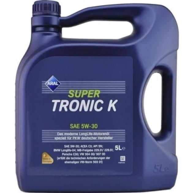 Олива моторна Aral SuperTronic K 5W30 5L