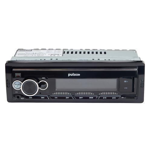 Автомагнітола Pulso-110211:RGB, USB, FM, RCA, LCD-дисплей, 4х50 Вт, керування через Bluetooth