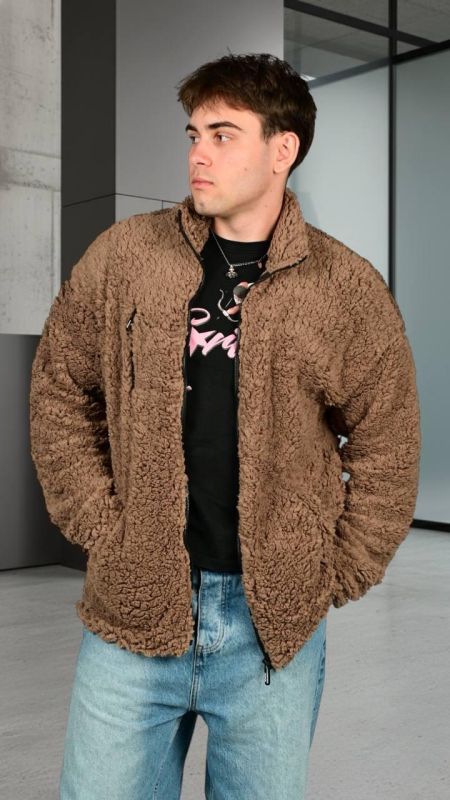 Кофта чоловіча бежева (р.- 2XL)