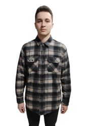 Сорочка чоловіча флісова кавова (XL)