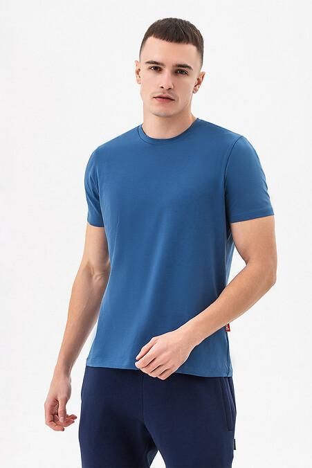 Футболка чоловіча синя (р.-2XL)