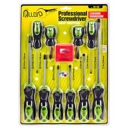 Набір викруток хрест та шліц, 10 предметів