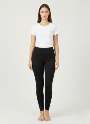 Лосини жіночі велюр чорні (р.- 48-56)