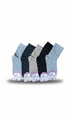 Набір шкарпеток жіночих демисезонних з принтом розмір 36-41 5шт. арт. SDW005