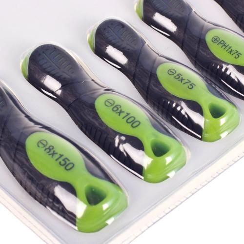 Набір викруток хрест та шліц, 10 предметів